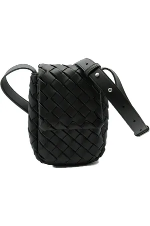 Bottega Veneta Pre-owned Cross Body Bags, female, , ONE SIZE, Pre-owned Leather crossbody-bags