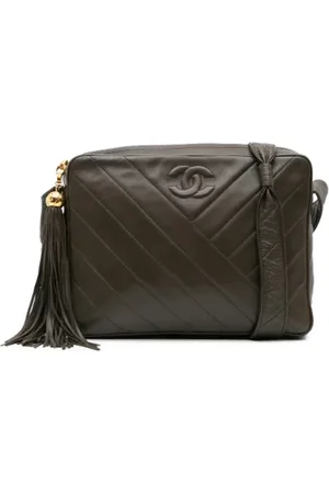 CHANEL Pre-owned Cross Body Bags, female, , ONE SIZE, Pre-owned Leather crossbody-bags
