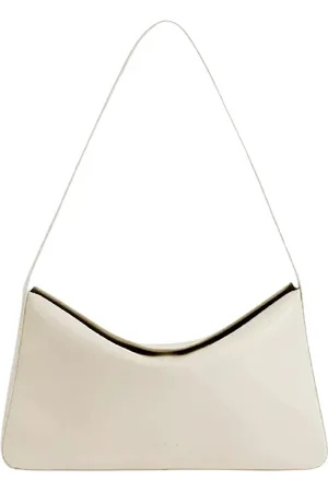 Aesther Ekme Cream Soft Baguette Shoulder Bag
