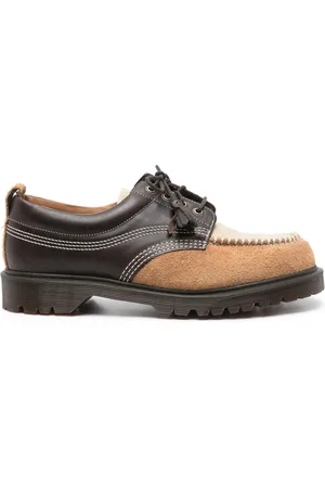 Dr. Martens Leather Lace-up Flat Shoes