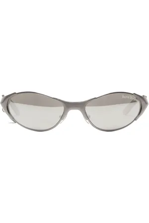 Acne Studios Sunglasses, unisex, , ONE SIZE, Silver Sunglasses with Nylon Lens