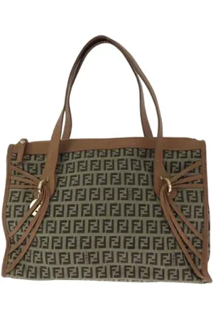 Fendi Pre-owned Tote Bags, female, , ONE SIZE, Pre-owned Canvas totes