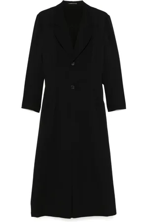 YOHJI YAMAMOTO Luxury Wool Trench Coat