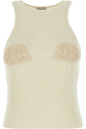 MAGDA BUTRYM Linen Blend Tank Top