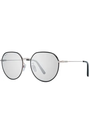 Bally Round Sunglasses with Grey Lenses