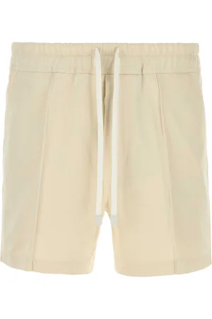 Tom Ford Ivory Satin Bermuda Shorts