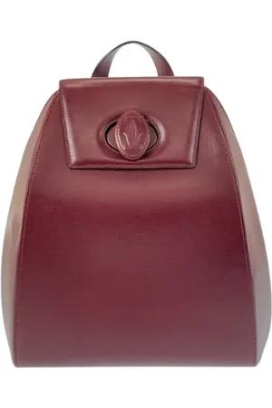 Cartier Pre-owned Backpacks, female, , ONE SIZE, Pre-owned Leather backpacks