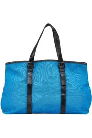 Bottega Veneta Pre-owned Tote Bags, female, , ONE SIZE, Pre-owned Canvas handbags