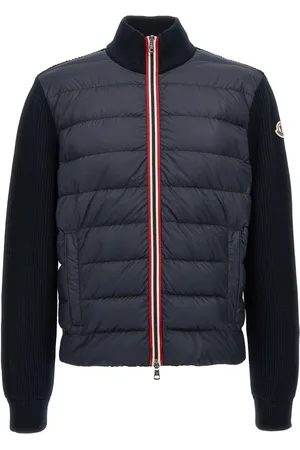 Moncler Winter Jackets, male, , 2XL, Padded Nylon Jumper with Zip