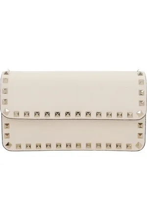 VALENTINO GARAVANI Wallets & Cardholders, female, , ONE SIZE, Studded Leather Crossbody Bag