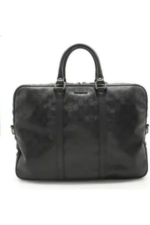 Gucci Pre-owned Handbags, male, , ONE SIZE, Pre-owned Leather briefcases