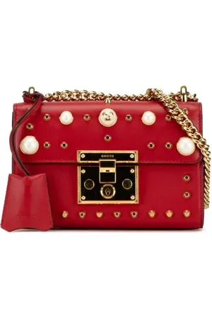 Gucci Pre-owned Cross Body Bags, female, , ONE SIZE, Pre-owned Leather shoulder-bags