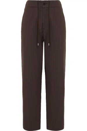 COSTUMEIN Sweatpants, male, , L, Linen Trousers with Elasticated Waist