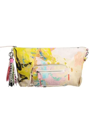 Desigual Cross Body Bags, female, , ONE SIZE, White Women Handbag with Bold Details