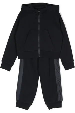Moncler Sport Sets, unisex, , 8 Y, Kids Jersey Tracksuit Set in Navy