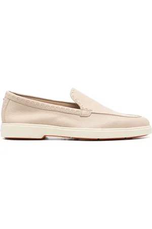 santoni Loafers, female, , 7 UK, Italian Leather Loafers for Men