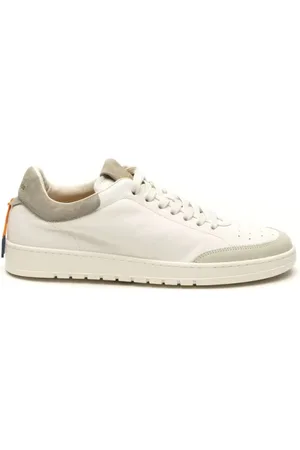 Barracuda Sneakers, male, , 7 UK, White Leather Trainers Stylish Model