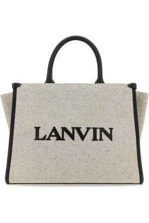Lanvin Two-tone Canvas Small In & Out Shopping Bag