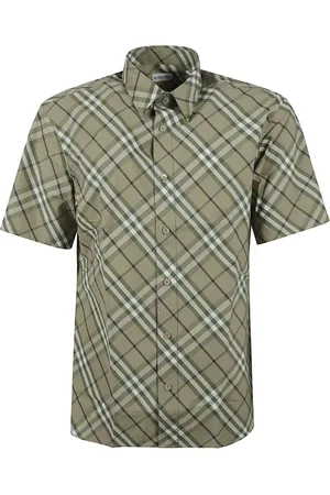 Burberry Short Sleeve Shirts, male, , L, Casual Shirts for Men