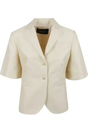 Fabiana Filippi Blazers, female, , S, Yellow Jackets for Women