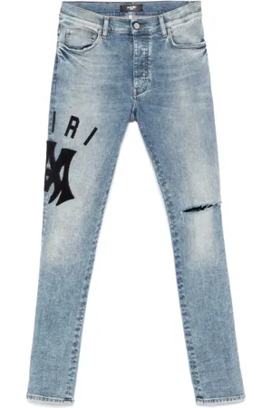AMIRI Indigo Classic Button Fly Jeans