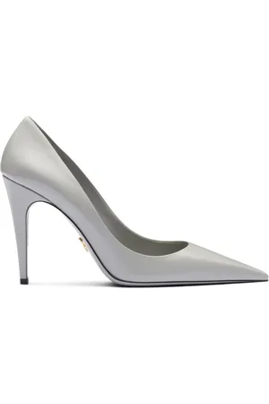 Prada Pumps, female, , 3 1/2 UK, Leather Pointed Toe Pumps