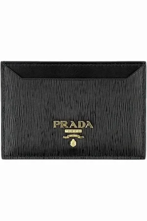 Prada Wallets & Cardholders, female, , ONE SIZE, Leather Logo Wallet for Women