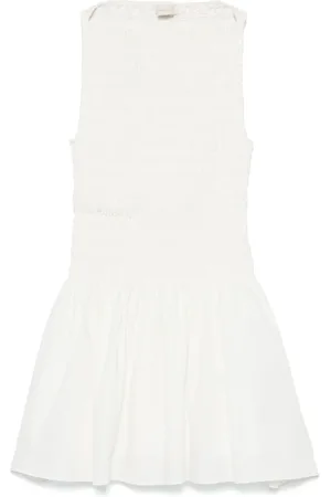 FAITHFULL THE BRAND Square Neck Sleeveless Dress