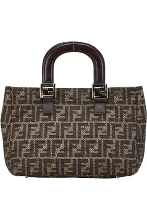 Fendi Pre-owned Tote Bags, female, , ONE SIZE, Pre-owned Canvas totes