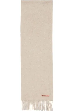 Acne Studios Winter Scarves, unisex, , ONE SIZE, Wool Scarf with Fringes
