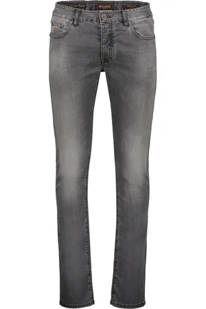 MOORER Skinny Jeans, male, , W35, Studded Slim Fit Jeans