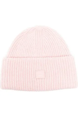 Acne Studios Beanie with Small Face Logo