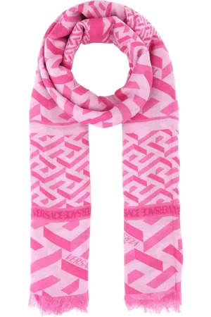 VERSACE Printed Modal Blend Scarf