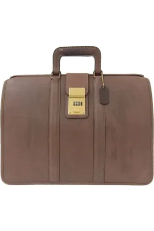 Coach Pre-owned Handbags, male, , ONE SIZE, Pre-owned Leather briefcases