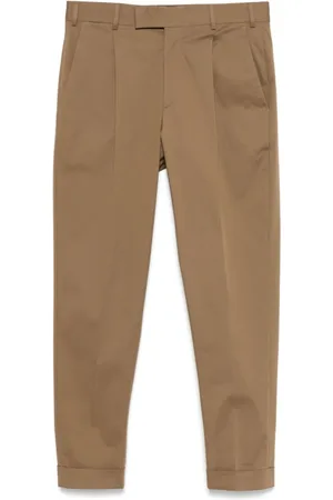 PT Torino Suit Trousers, male, , M, Elegant Marrone Trousers