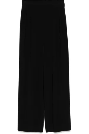 Norma Kamali High-Waisted Trousers with Pockets