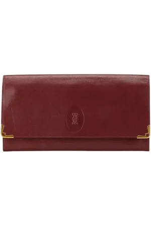 Cartier Pre-owned Clutches, female, , ONE SIZE, Pre-owned Leather clutches