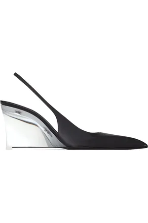 Saint Laurent Wedges, female, , 5 1/2 UK, Elegant Slingback Pumps