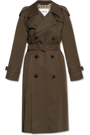 Burberry Trench Coats, female, , M, Cotton trench coat
