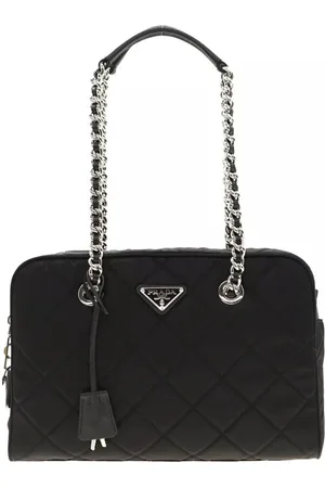Prada Shoulder Bags, female, , ONE SIZE, Quilted Nylon Shoulder Bag