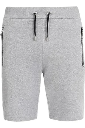 Balmain Grey Cotton Casual Shorts
