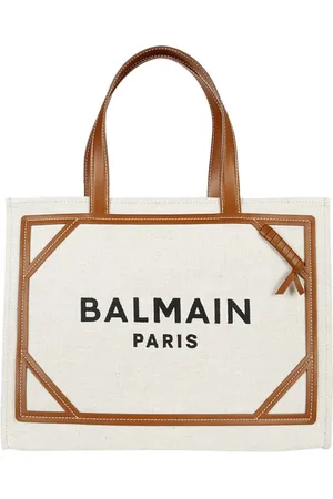 Balmain Chic Canvas Tote Bag