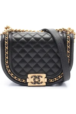 CHANEL Pre-owned Cross Body Bags, female, , ONE SIZE, Pre-owned Leather crossbody-bags