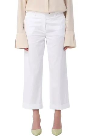 RE-HASH Cropped Trousers, female, , W27, Wide-Leg Cropped Trousers