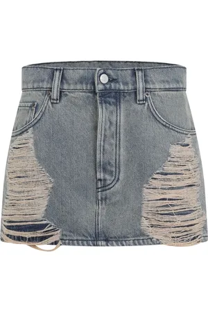 Acne Studios Denim Skirts, female, , S, Denim Mini Skirt