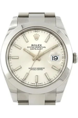 Rolex Pre-owned Stainless Steel watches