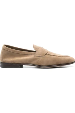 HENDERSON BARACCO Loafers, male, , 6 UK, Sand Penny Slot Shoe