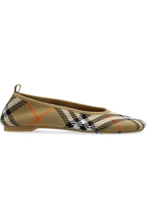 Burberry Knitted Ballerina Shoes