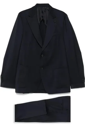LARDINI Single Breasted Suits, male, , M, Elegant Wool Suit for Men