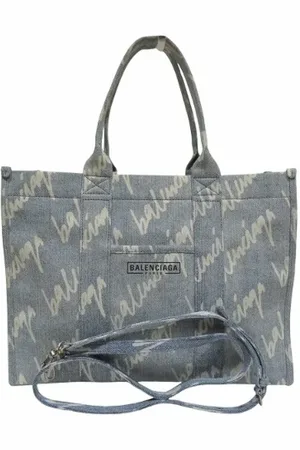 Balenciaga Pre-owned Tote Bags, female, , ONE SIZE, Pre-owned Denim totes